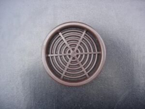 PVC решетка отдушник Ф60 мм