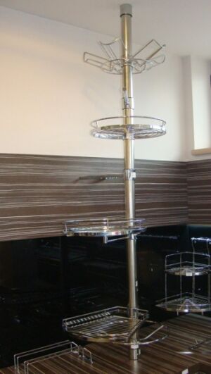 тръба за бар система Ф50 х 1500 мм - ХРОМ