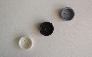 PVC решетка отдушник Ф35 мм