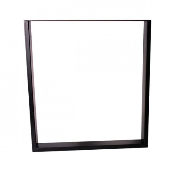 Дизайнерски Крака за маси в черен мат тип квадрат