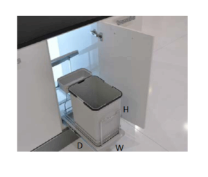 Кухненски Кош за Вграждане в шкаф
