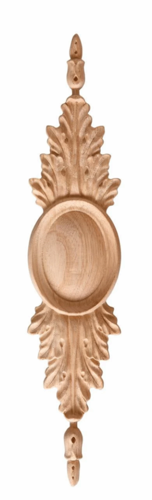 Дървен Орнамент за Декорации, дървена апликация за мебели