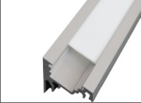 Алуминиев профил за LED лента 2 м - КОРНЕР с покриваща лента МАТ