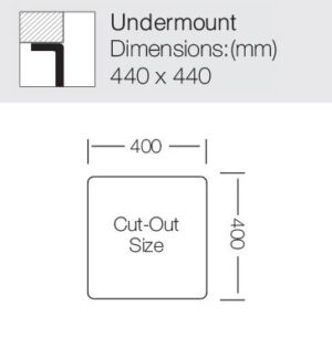 Кухненска мивка от неръждаема стомана в розово злато