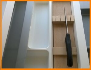 Поставка за Ножове Обла