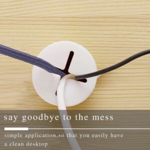 Гумена Розетка за телефонен кабел на бюро маса