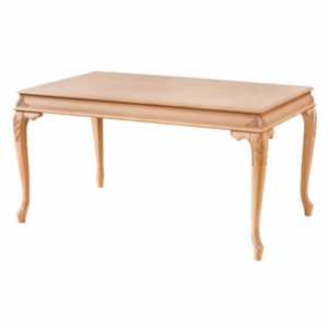 Трапезна маса от Дърво в старинен стил с дърворезба