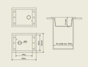 Кухненски Мивки от Полимер-мрамор