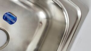 Мивка за Кухня за вграждане с малък отцедник модел EC 196 - ПРОДУКТ С ТРАНСПОРТЕН ДЕФЕКТ !!!