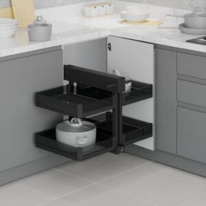 Самостоятелен механизъм за глух шкаф за врата Starax- Антрацит