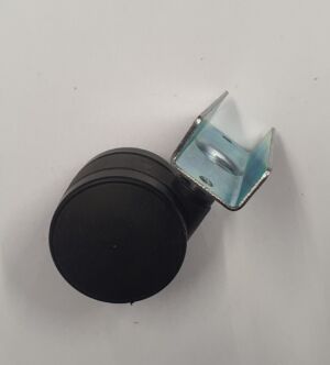 колелце Въртящо Ф40/h46 мм/20 kg с П образна ПЛАНКА 18 мм