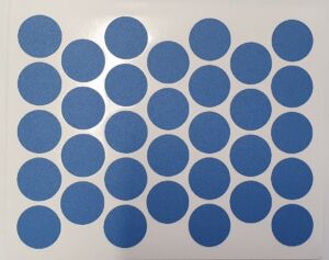 Самозалепваща тапа за минификс - Сини