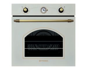 Фурна за вграждане Антик, Ретро Pyramis 60АП Rustik беж