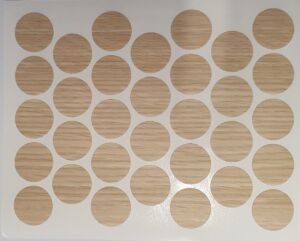 Самозалепваща тапа за минификс - Натурален Дъб