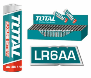 Алкална батерия TOTAL, AA, 1.5 V, 4 броя