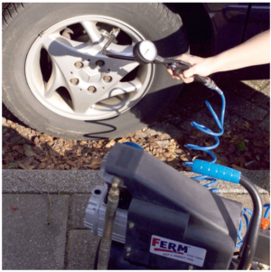 Пистолет за въздух с манометър FERM ATM1041, 0 - 8 Bar