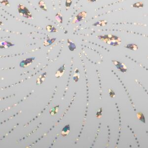 694 Бяла капка гланц - 18 мм МДФ с ПВЦ покритие