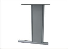 Офис крак за бюро к-т (Сив)