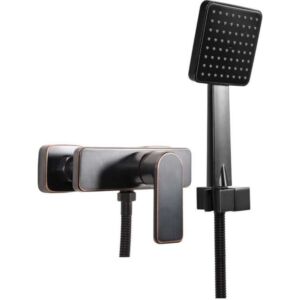 Смесител с душ слушалка FALA BLACK 3