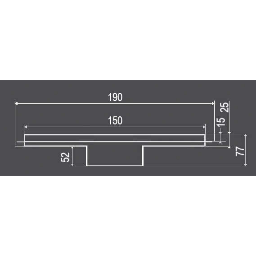 Подов сифон FALA QUAD, квадратен, 200 х 200 мм - Image 3