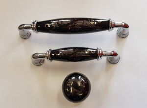 мебелна дръжка черна