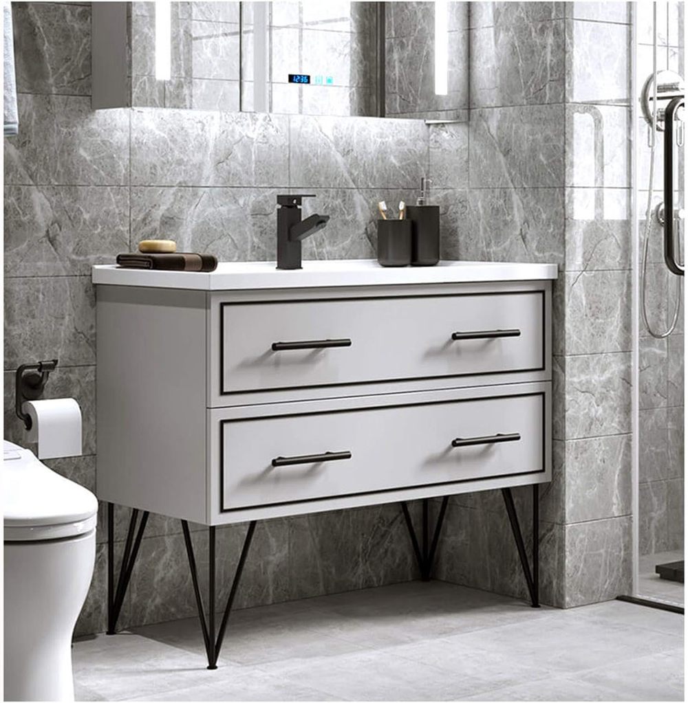 Крака за Маси, Шкафове и мека мебел тип Фиба в черен мат 150, 200, 410, 510, 710 mm. - Image 3