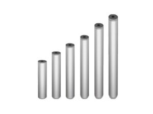 Дистанционер за мебели Конектор ф42 L20см. - Мат Хром