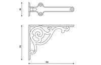 Рафтоносач за ПДЧ и Дърво - Антик Злато