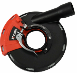 Предпазител с прахоуловител за шлайфане YATO, Ф 115 / 125 мм