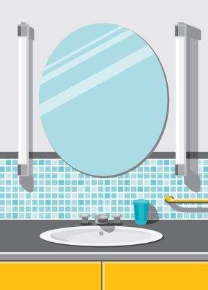 Силикон TKK лепило уплътнително 300 мл, бяло, Tekafix Mirror за огледала към мебели и стени