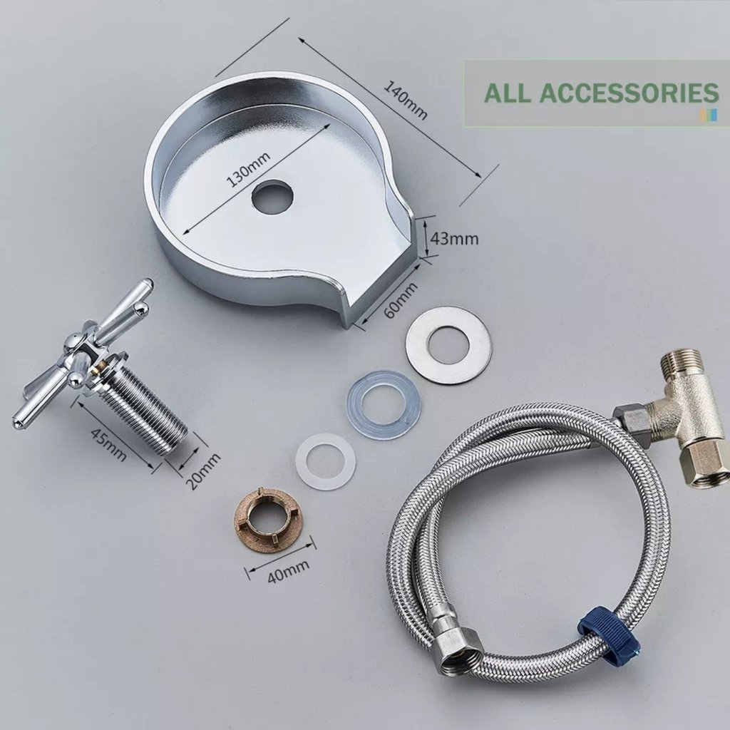 Смесител Уред за Миене на Чаши - Инокс - Image 2