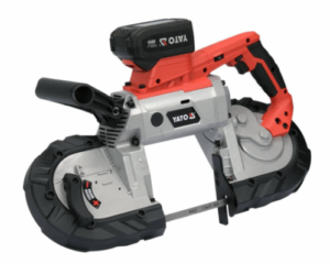 Акумулаторен лентов трион YATO, 18 V, 1 x 4.0 Ah