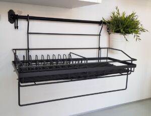 Отцедник за окачване - Антрацит