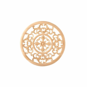 Дървен Орнамент за Декорации, дървена апликация за мебели