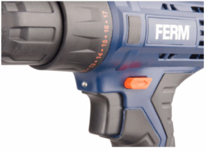 Акумулаторен винтоверт FERM CDM1120, 18 V, 2 x 1.5 Ah