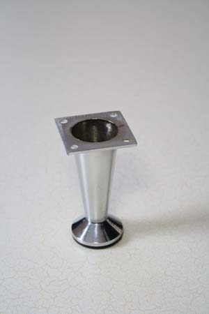 Мебелен крак конус /ХРОМ/