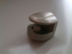 Стъклодържач инокс