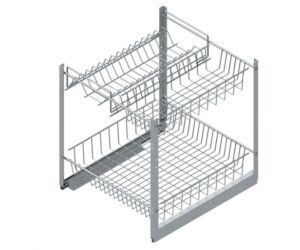 Механизъм за вграждане в кухня с плавно прибиране