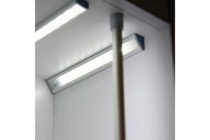 Алуминиев профил за LED лента 2 м - КОРНЕР с покриваща лента МАТ