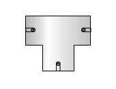 конзола за лост Кръгъл Ф25 мм Т образен