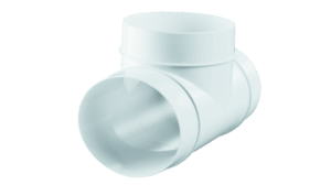 Тройник за кръгли въздуховоди 125Ф