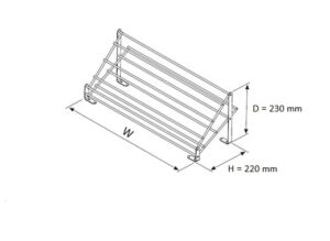 Механизъм за обувки Двоен