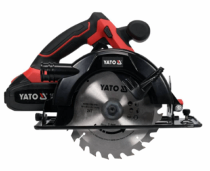 Акумулаторен безчетков ръчен циркуляр YATO, 18 V, Ø 185 мм, 1 x 3 Ah