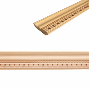 Дървен декоративен профил за мебели и декарации