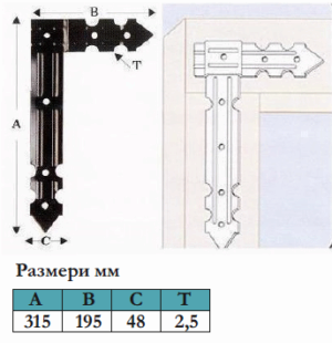 Планка за Греда Г