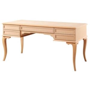 Дървено бюро за офис в античен старинен стил