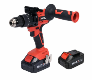 Акумулаторен ударен безчетков винтоверт YATO YT 82791, 18 V, 2 x 3 Ah