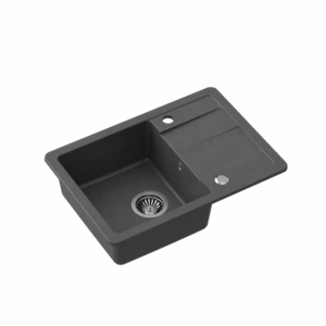 Еднокоритни Гранитни Мивки за Вграждане в цвят Черен, Сив, Беж