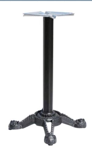 Крак за маса с антична основа - Черен