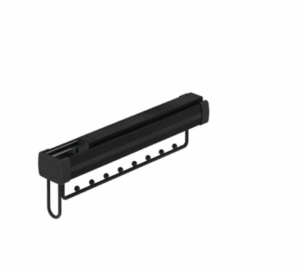 Изтеглящ лост за закачалки в цвят антрацит Starax